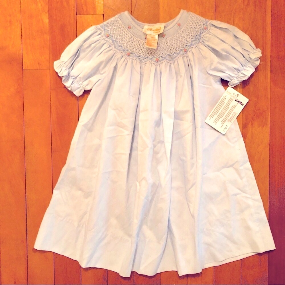 NWT Rosalina English Smocked Dress